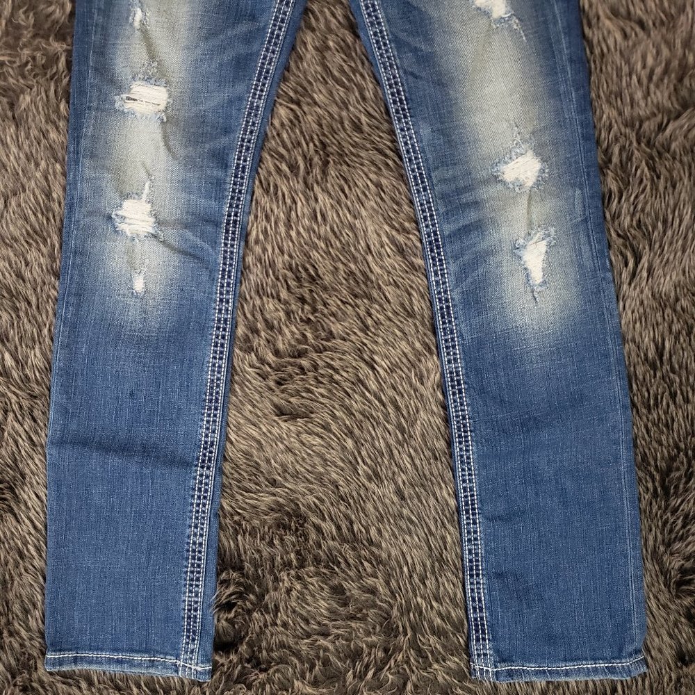 BKE STELLA Straight Leg Low Rise Jeans - Picture 2 of 6
